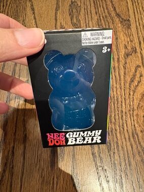 Needoh gummy bear blue